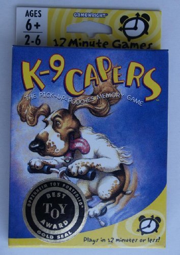 Gamewright K-9 Capers Card Game by Gamewright