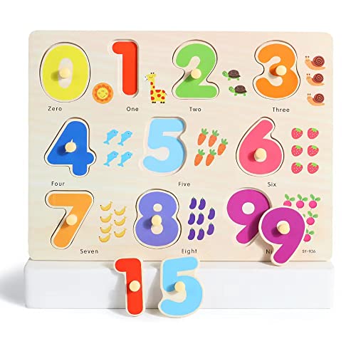 Gr Grinnnie Grinnnie Wooden Montessori Toddler Puzzles For 1 2 3 4 Years Old thumb #4