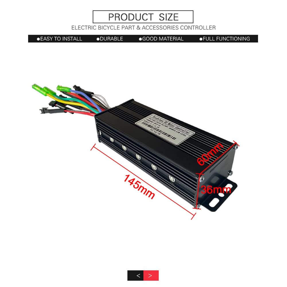 36V 48V 750W 1000W Brushless 30A Contrôleur Kit de frein d'accélérateur avec LED SW900 Affichage E-Bike Pièces