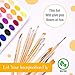 Watercolor Cake Set, 36 Watercolor Paint Set and 12 Paint Brushes. This Watercolors Set are Great for Children/Kids. The Perfect Brushes and Water Color pan Set.