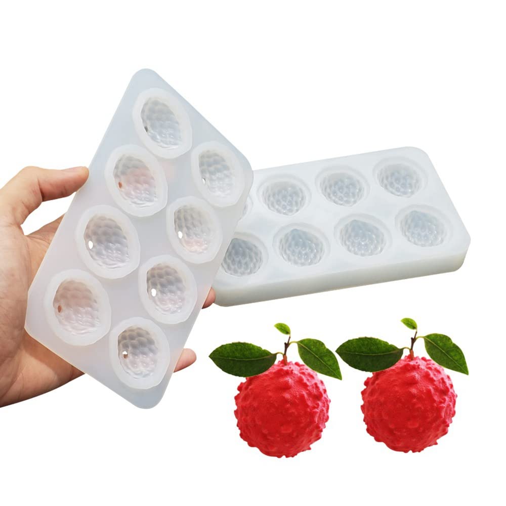Moule en silicone anti-adhésif lot de 2 pour démoulage facile de gâteau et chocolat