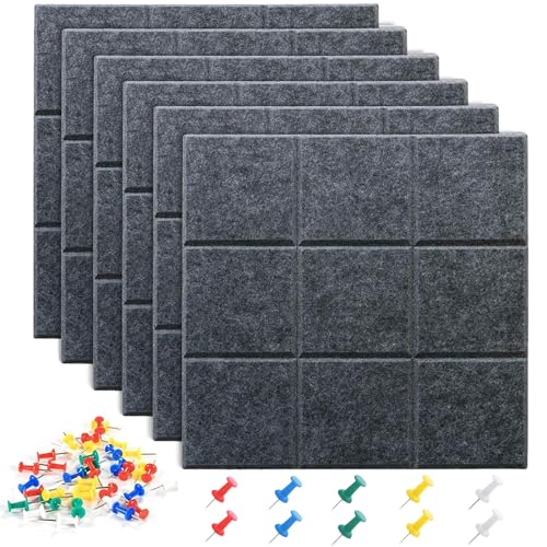 Tablero de Fieltro Autoadhesivo,Paquete de 6 Tableros de Fieltro con 35 Bolígrafos, Tablero de Fieltro Grande Autoadhesivo para Colgar Fotos, Tablones de Anuncios (Gris Oscuro) Tablero de Fieltro Autoadhesivo,Paquete de 6 Tableros de Fieltro con 35 Bolígrafos, Tablero de Fieltro Grande Autoadhesivo para Colgar Fotos, Tablones de Anuncios (Gris Oscuro)