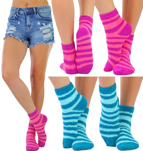Image of ToBeInStyle Women's Pack of 6 Assorted Style Winter Socks
