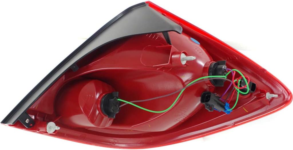 CarLights360 For Pontiac G6 Sedan 2005-2010 Tail Light Assembly Driver Side CAPA Certified GM2800201C