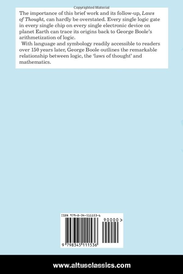 The Mathematical Analysis of Logic (Annotated) - Image 2