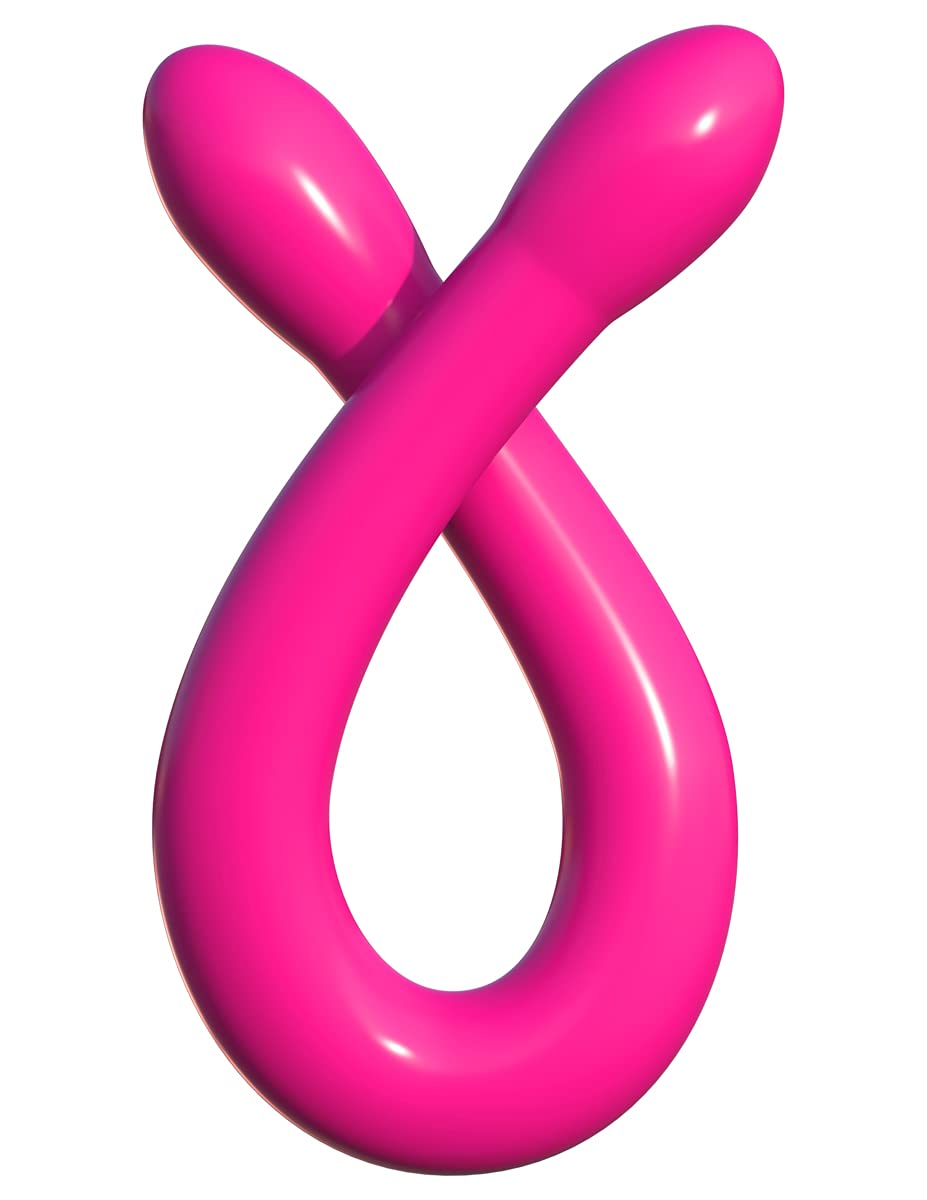 PIPEDREAM Classix Doble Whammy Doble Dildo - Rosa - 1 Unidad