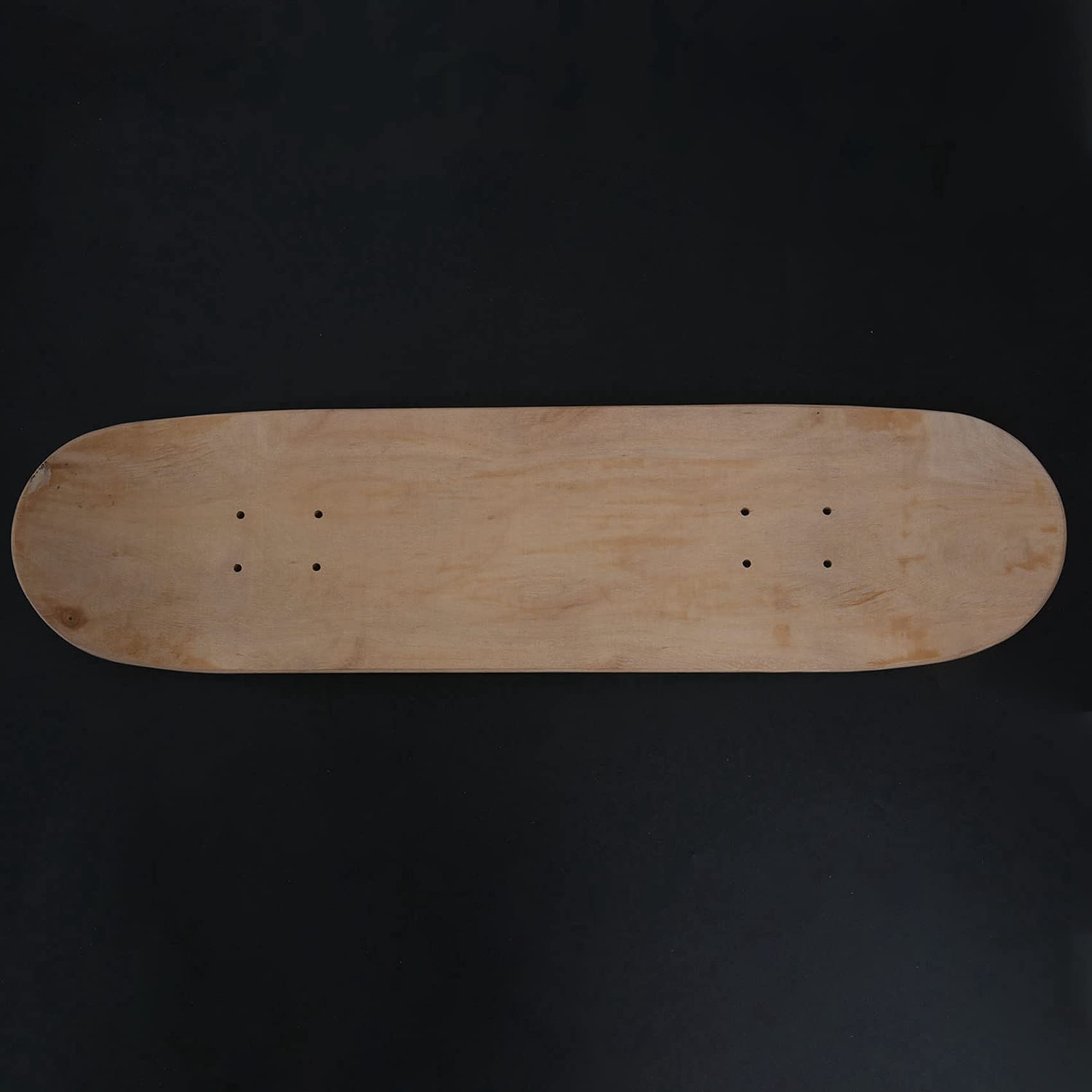 2X Planches à roulettes Doubles Concaves Vierges, Double Couche, Blanc, éRable, 8 Pouces