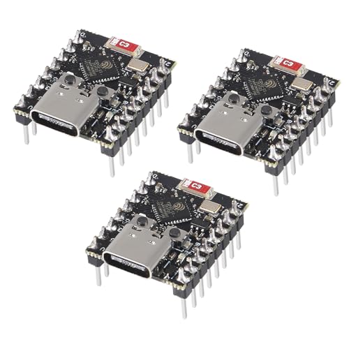 DWEII 3PCS ESP32-C3 esp32-c3 Development Board ESP32 Supermini Development Board ESP32 Development Board WiFi Bluetooth