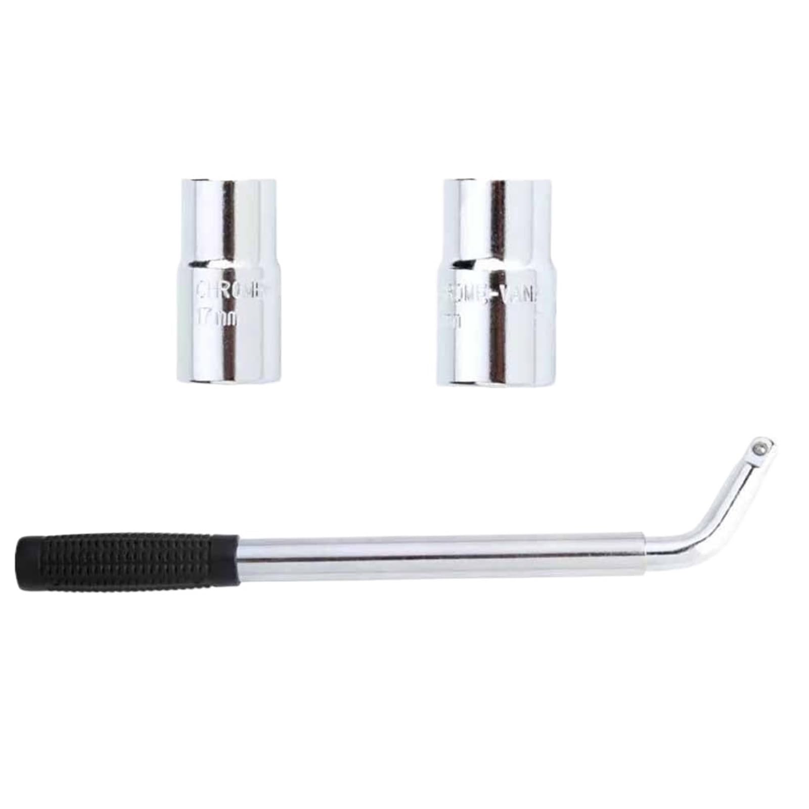 Ausziehbarer Radmutternschlüssel, Teleskop, mit Steckschlüssel, Reifenmutter, 17 mm, 19, 21, 23, for Autoreparaturwerkzeuge Standhahnschlüssel