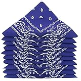 pañuelo azul argentina CALIDAD SUPERIOR: Una bandana roja con un acabado impecable que completará tu atuendo a tu manera... Llévala alrededor del cuello o átala a tu cabello. Hemos seleccionado un algodón más grueso para un acabado más opaco.