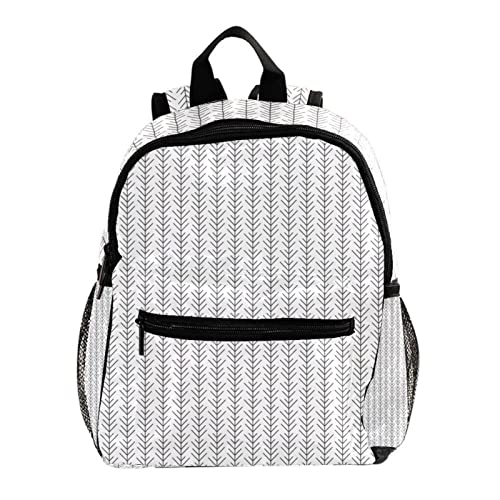 Sac à dos pour garçons et filles bleu motif flocon de neige enfant 30,5 cm