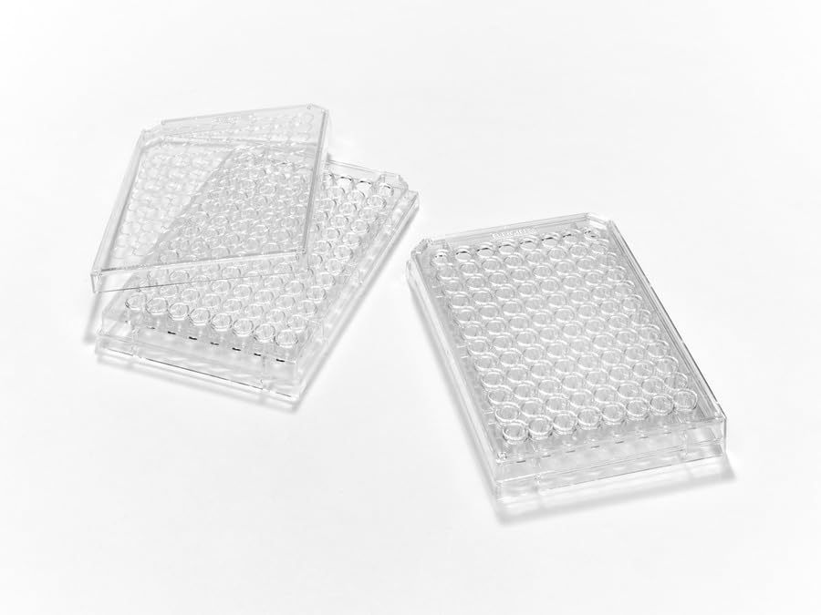 Miniatura 2 de Caplugs Evergreen 290-8117-01R Microplacas de 96 pocillos con fondo redondo (U). Poliestireno, natural, paquete de caja (paquete de 100)