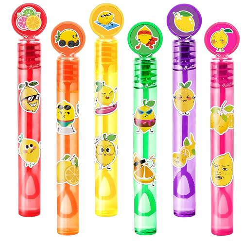 Baguettes à bulles citron anti-ennui pour animation fête anniversaire