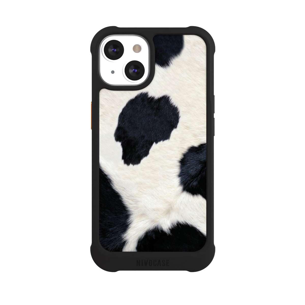 Custodia per Apple iPhone 13 Animal look Animal print Macchie di mucca