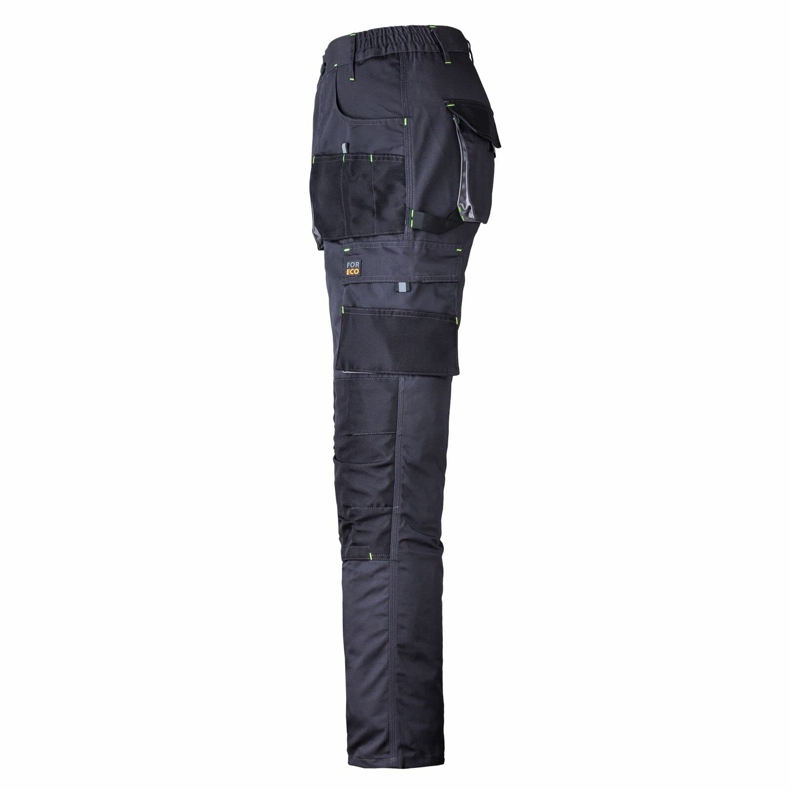 REIS Foreco-T Pantalones de trabajo protectores anticortes cargo 80% poliéster 20% algodón