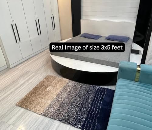 Image of Carpet for Hall | Carpet for Living Room |10X14 FEET Rugs for Bedroom | Carpet | Rug for Living Room | Carpet & Rugs for Home Decor | Carpet for Bedroom Floor (Blue Multi)