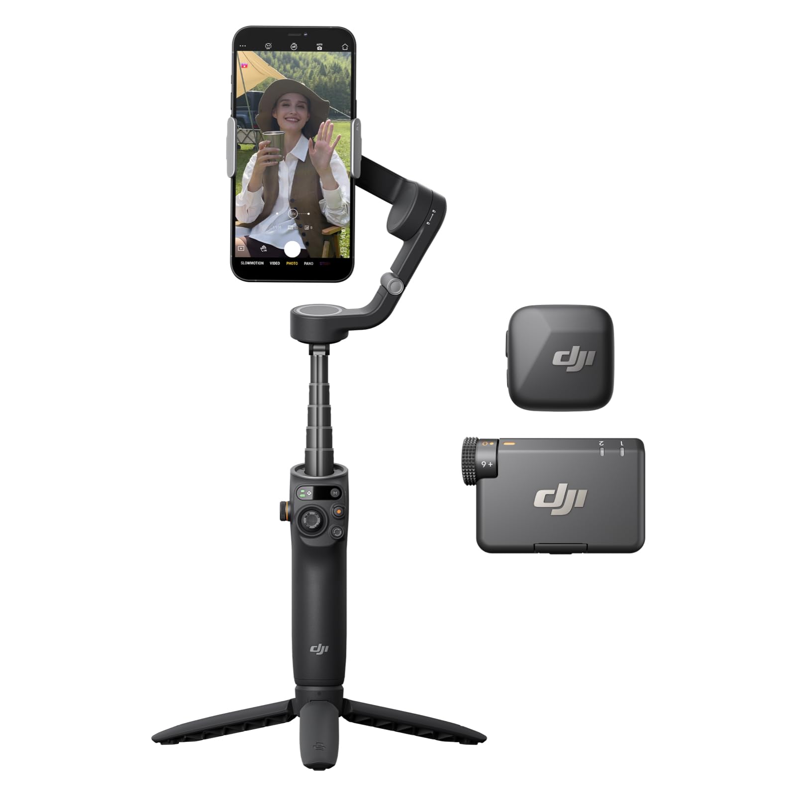 Amazon.co.jp: DJI Osmo Mobile 6（スレートグレー）+ DJI Mic Mini（1 