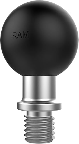 RAM Mounts (RAM-B-349) balón de 1 pulgada con M10 x rosca macho 1.25