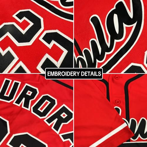 Camiseta de béisbol personalizada con nombre, número y logo bordados, transpirable para uniforme de equipo miniatura 4