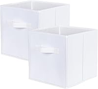 Vista 52 de ShellKingdom Contenedores de almacenamiento, cubos de almacenamiento plegables de tela y cajón organizador de almacenamiento de tela para armario