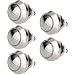 ESUPPORT 12mm Anti Vandal Momentary Metal Push Button Toggle Switch Pack of 5