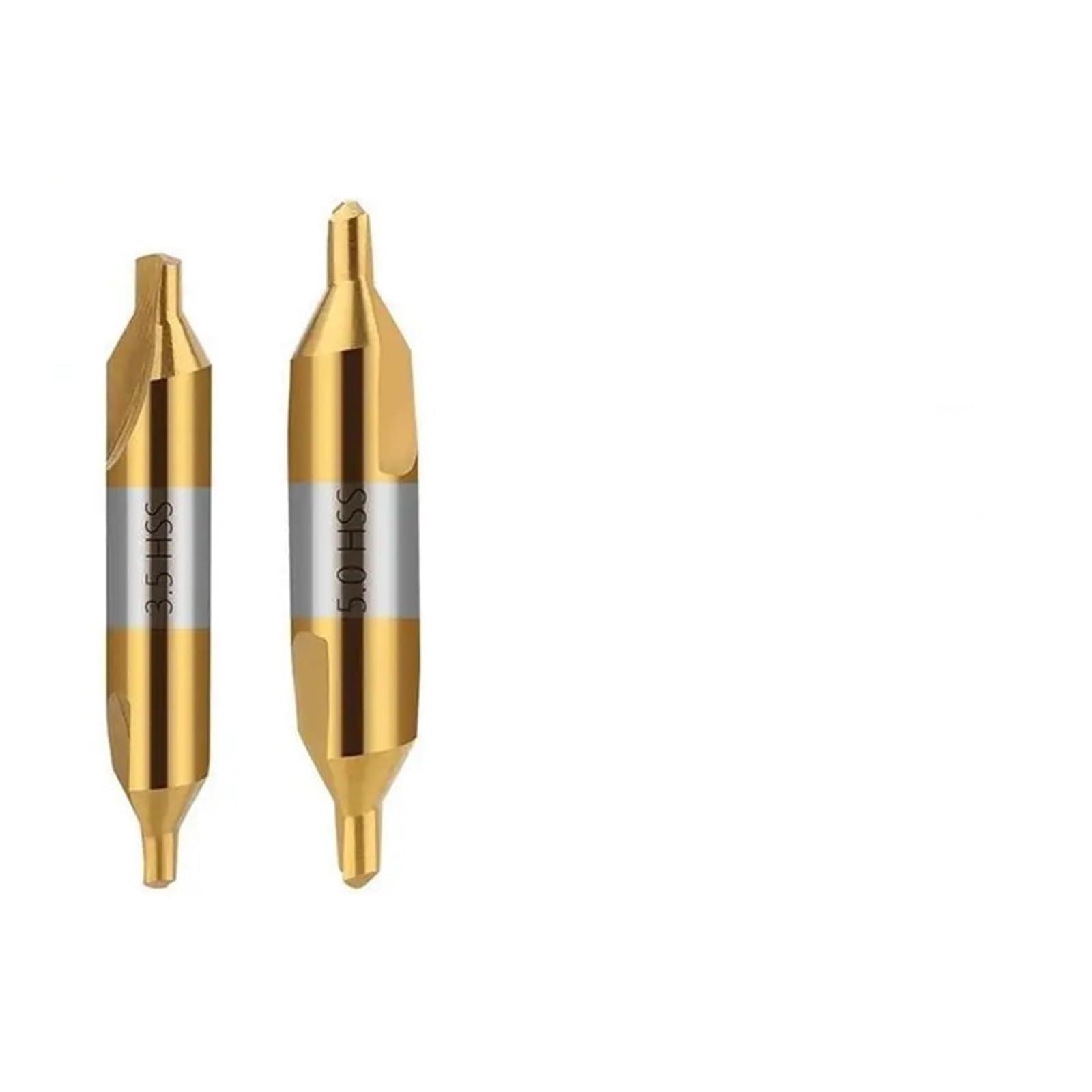 Forets centraux Jeu de 7 forets centraux en acier rapide (1,0 mm, 1,5 mm, 2,0 mm, 3,5 mm, 4,0 mm, 5,0 mm) for le traitement des métaux au tour, durables et faciles à installer
