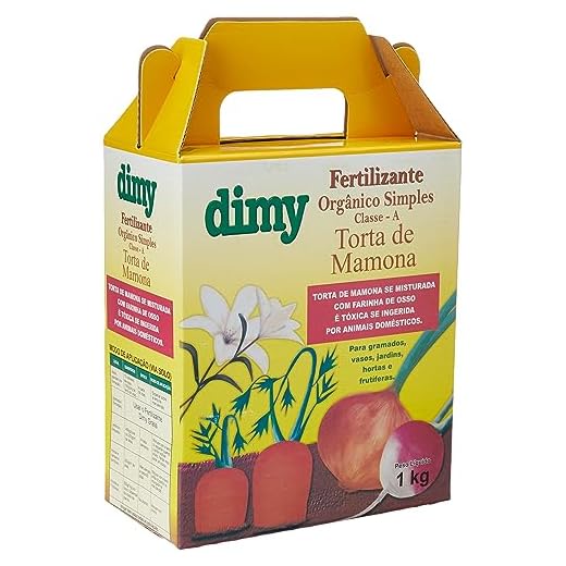 Torta de Mamona - Fertilizante Orgânico - 1kg