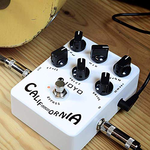 Joyo Jf-15 California Sound Guitar Effect Pedal Amp Simulator - Bypass, Dc 9V And Battery Supported #TOP5