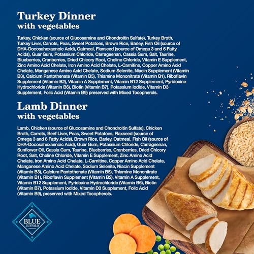 Image of Blue Buffalo Homestyle Recipe Variety Pack Wet Dog Food, 12.5 oz, 6 ct