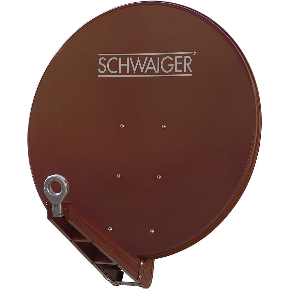 Schwaiger - SPI085PR011 - Parabole Offset en Aluminium - Rouge