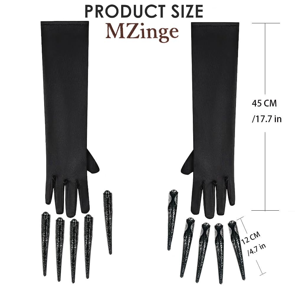 MZinge Long Finger Claw Gloves Black paw gloves - Image 2