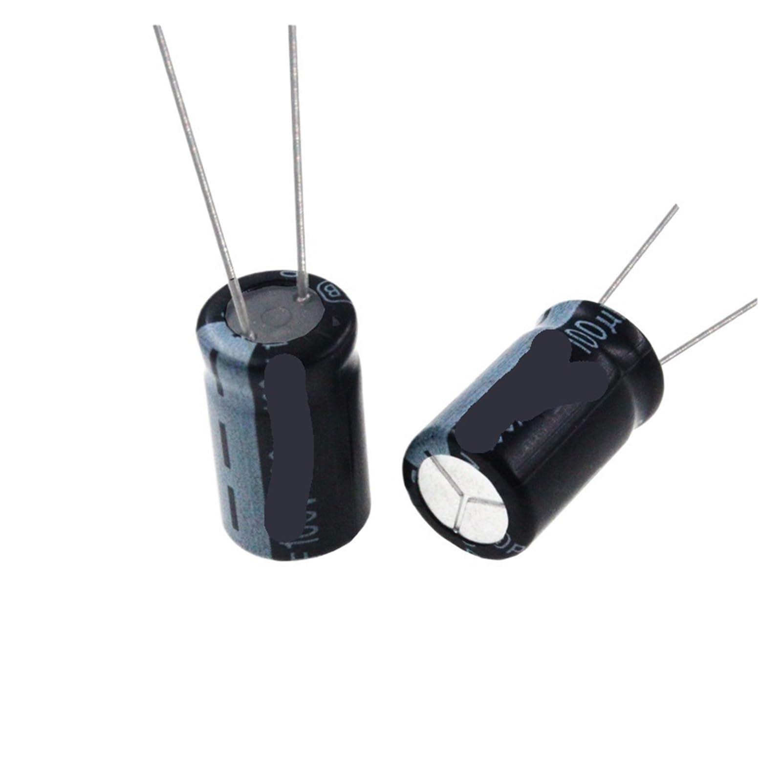 Condensateur électrolytique 100uF 100V radial mini composant électronique 10x16mm