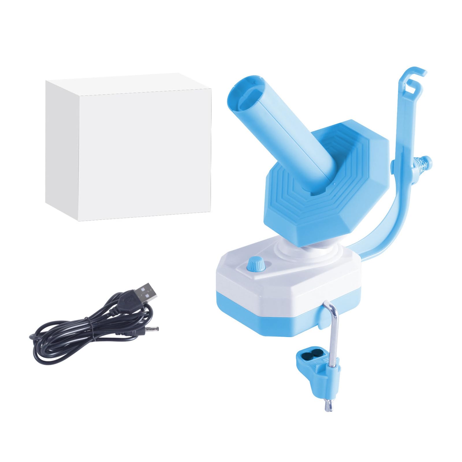 Kalttoy Electric Yarn Winder for Knitting Crocheting Yarn Large Capacity Automatic Winder Spinner Machine for Knitting Automatic Wool Spinner