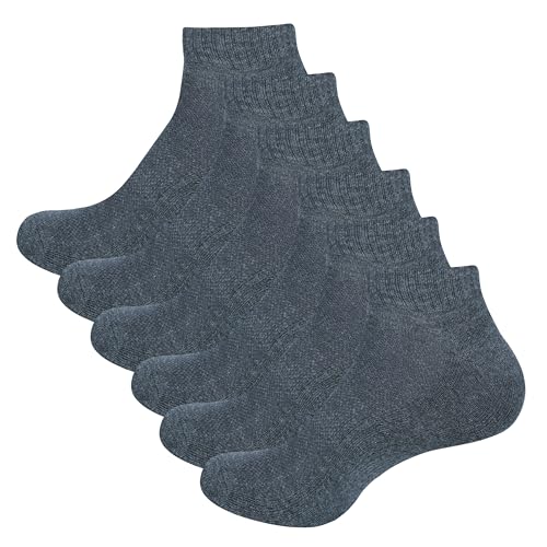 Image of Women Cotton Ankle Socks Soft Comfortable Durable Breathable Reinforced Double Layer Cushioned