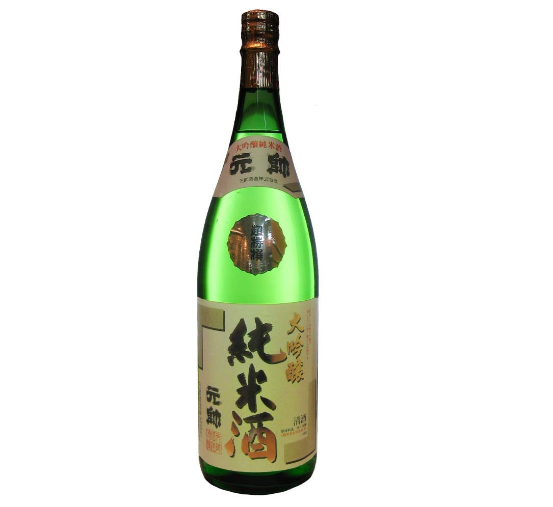Amazon.co.jp: 元帥 生一本 純米大吟醸 [ 日本酒 1800ml ] : 食品 