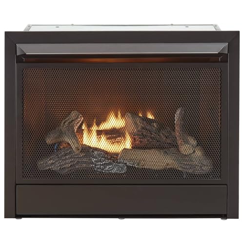 Duluth Forge Liquid Propane Ventless Gas Fireplace Insert - 26,000 BTU, T-Stat Control - Model# FLF300T