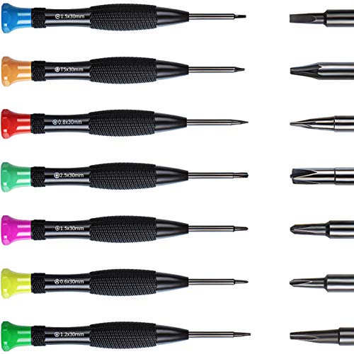 Warmstor 22 Pieces Premium Opening Pry Tool Screwdriver Set Repair Kit for iPhone 12 11 Pro Max/XS/XR/X/8 Plus/7 Plus/6S 6 Plus/5/4,iPad Pro/Air/Mini,iPod,Samsung Galaxy Note 10 20 S20 Ultra and More