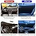 COFSODI Double Thickened Vehicle Windshield Shade, Sun UV Blocker Cover for Front Window, Baby Sunshade Heat Reflector in Car, Car Shield Accessories Interior for Women, Essentials Sun Visor Extender