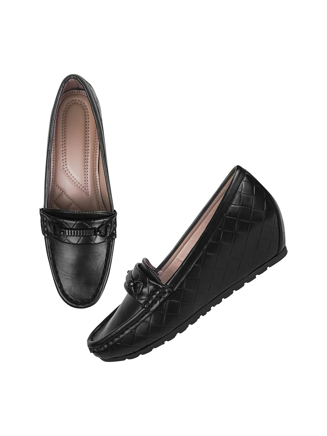 Selfiee Trending and Comfortable Flat Bellies Slip On Wedges Loafer Casual and Formal for Womens and Girls (B0CRH85L6W) Amazon Price History, Amazon Price Tracker