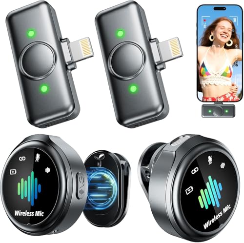 Image of Magnetic Wireless Lav Mic for iPhone: Noise-Free Recording