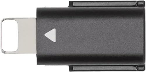 Original para DJI Mic Adaptador para smartphone iOS Conecta el micrófono a tu Smartphone No para Mic 2 (para conector Lightning)