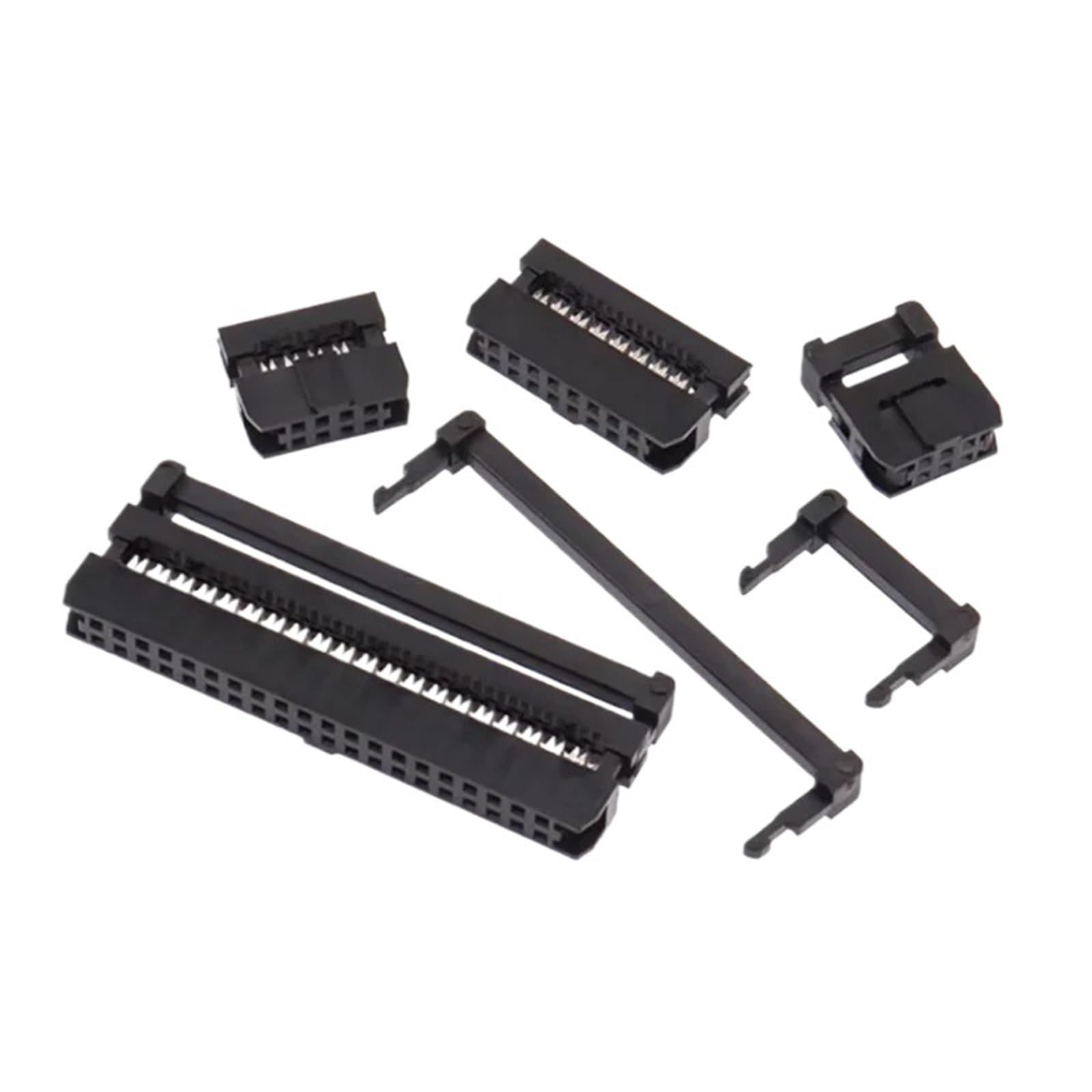 Conector Hembra IDC 2,54 mm FC-30P de 30 Pines, Terminal IDC para Cable de Cinta, 100 Piezas