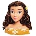 Disney Princess Belle Styling Head, Brown Hair, 10 Piece Pretend Play Set, Beauty and the Beast, Officially Licensed Kids Toys for Ages 3 Up by Just Play