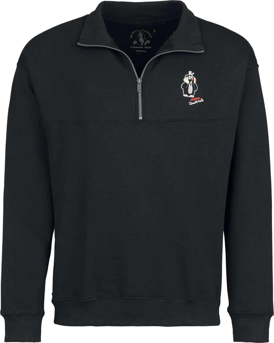 Der Troyer Männer Sweatshirt schwarz