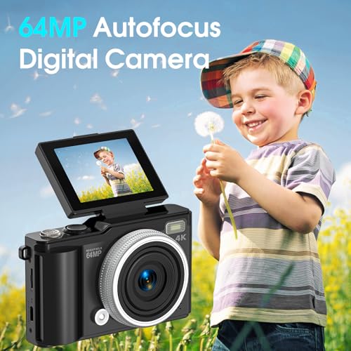 Cámara compacta 4K con función macro para fotografía de detalle 3