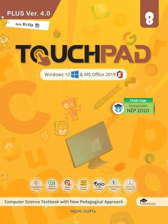 Amazon.com: Touchpad Plus Ver. 4.0 Class 8: Windows 10 & MS Office 2019 ...
