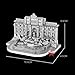 2018 MoTu 3D Metal Puzzle Roman Trevi Fountain Building Assemble Model Kits B22205 DIY 3D Laser Cut Jigsaw Toys
