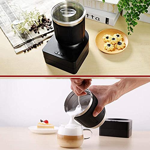 LSDRALOBPOI Vaporizador de Leche Batidora de Leche Calentador de Leche Base Desmontable del espumador de Leche de 550 W para Servir fácilmente el Calentador de Leche 1025 - Imagen 6