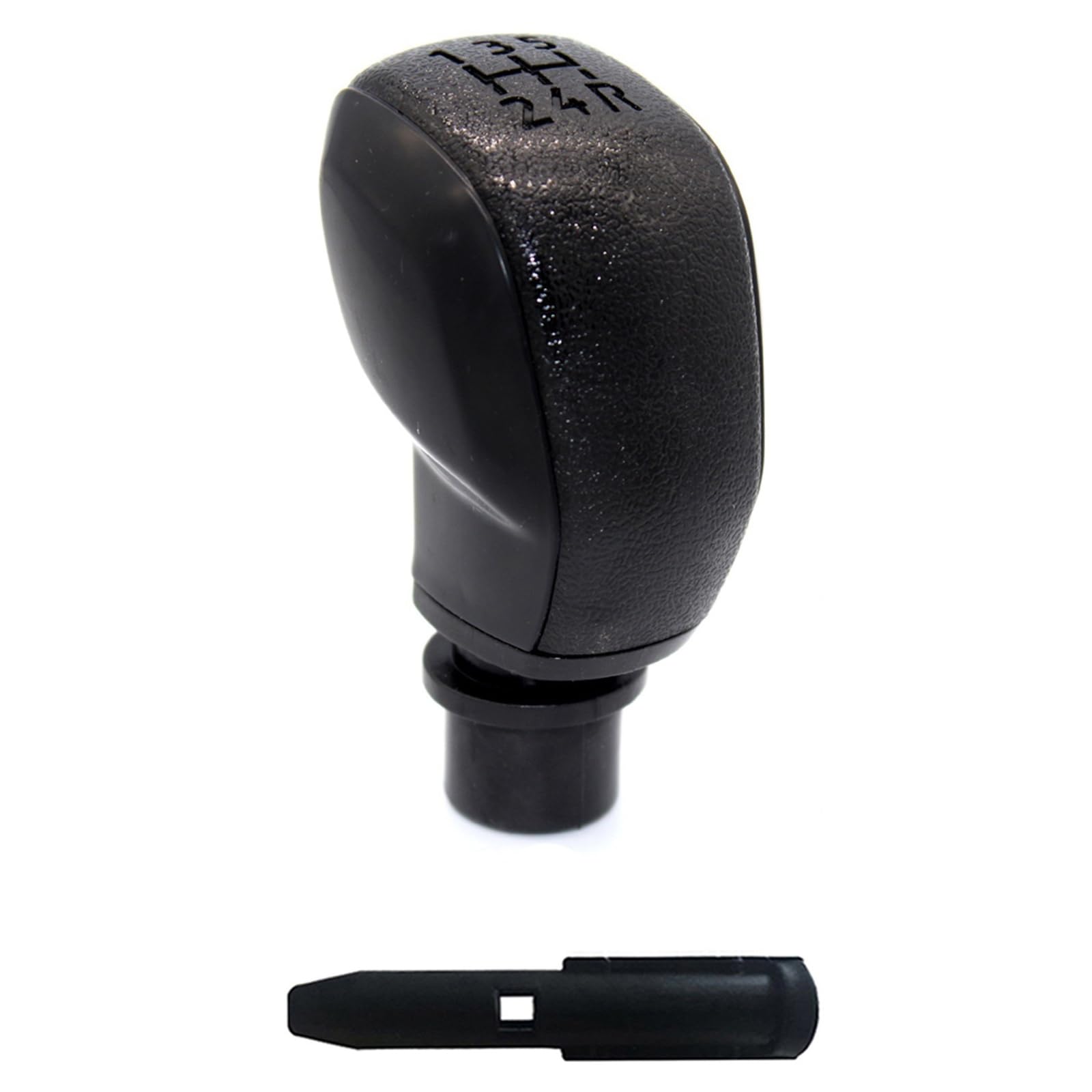 Kaiaygee Black Gear Shift Knob Compatible With Peugeot 106, 107, 206, 207, 306
