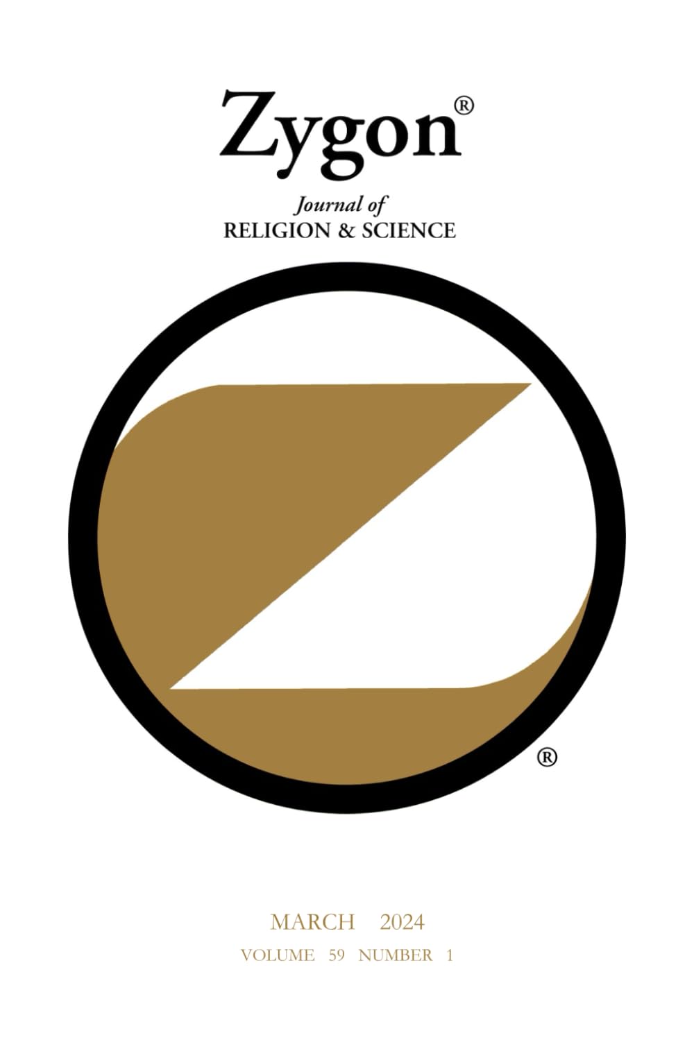 Zygon: Journal of Religion and Science – March 2024 – Volume 59 – Number 1
